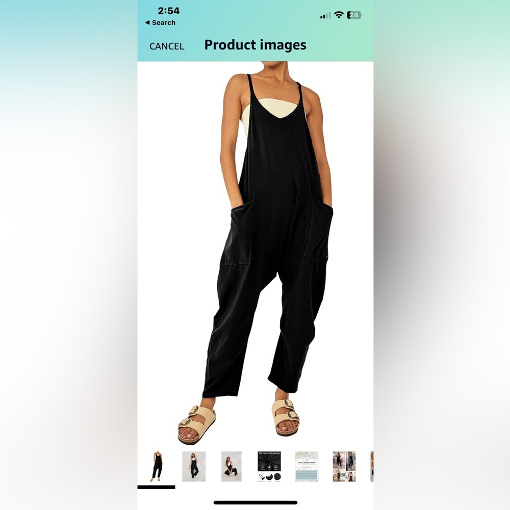 Black Jumpsuit XL - Picture 7 of 9